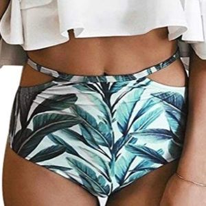 High waist swim bottom